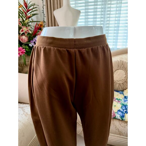 Uniqlo Dry Sweat Barrel Curve Pants in Brown - Picture 5 of 8